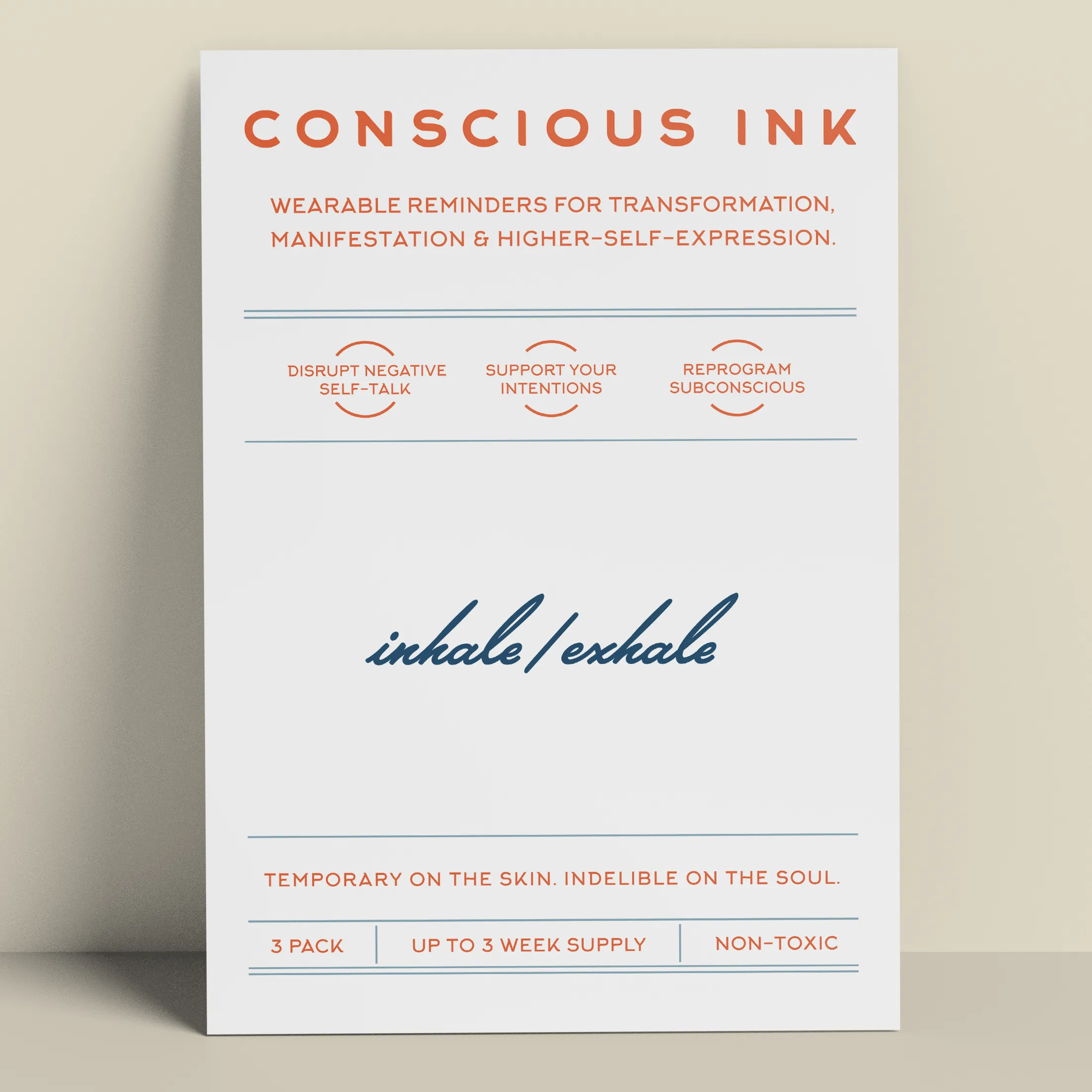 Inhale/Exhale Manifest Sweatshirt   Ink