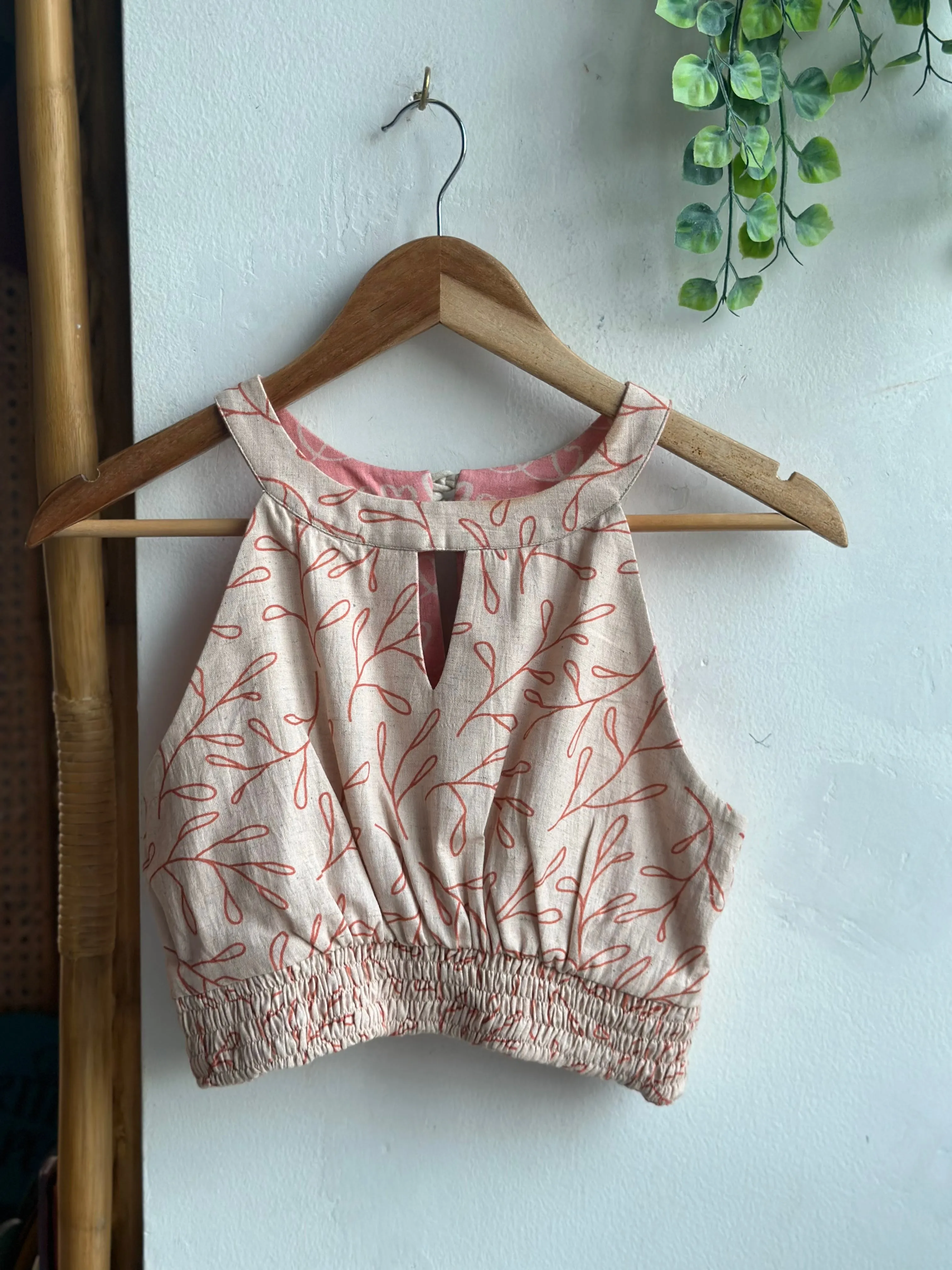Ivory Reversible Halter Bliss Bralette