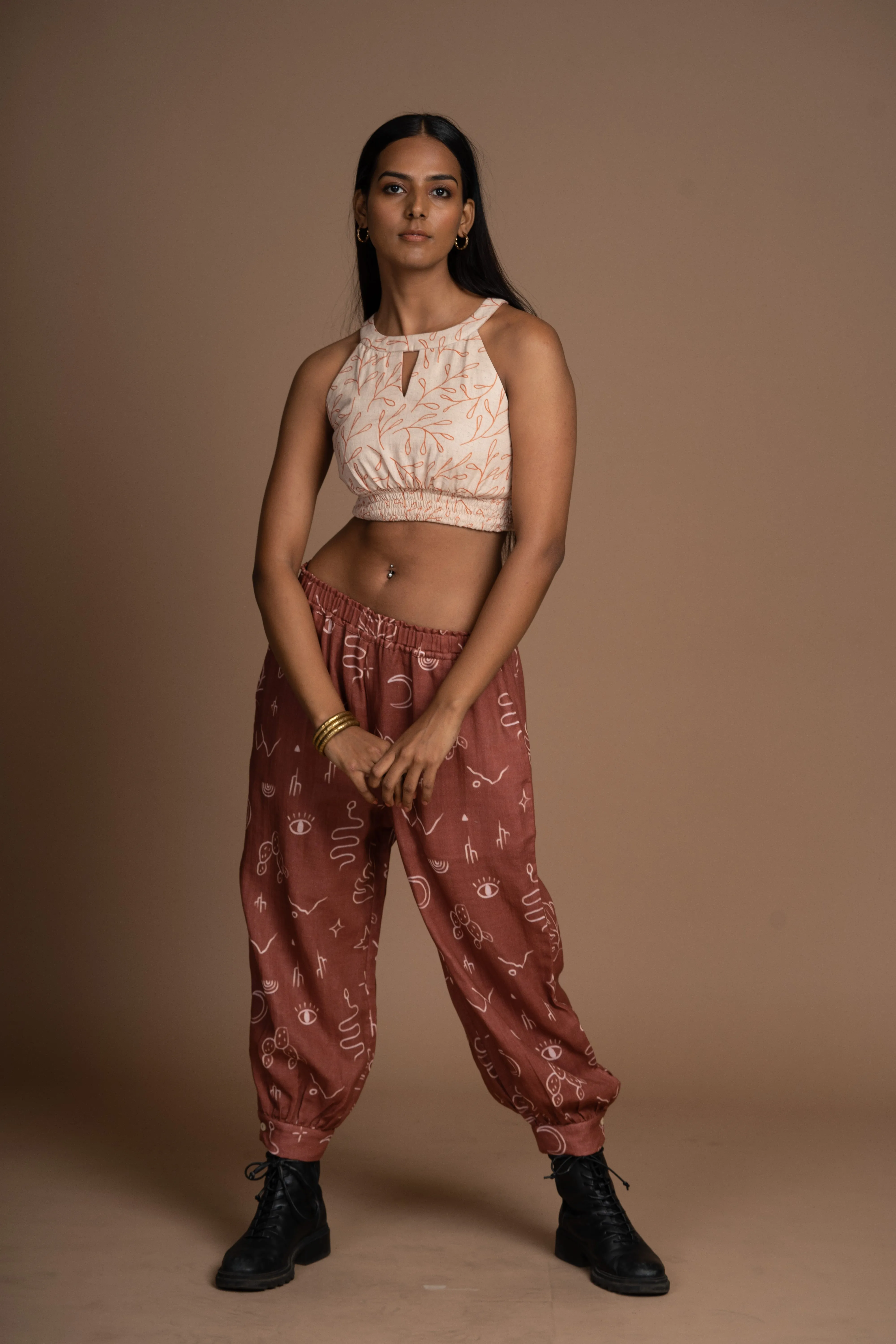 Ivory Reversible Halter Bliss Bralette
