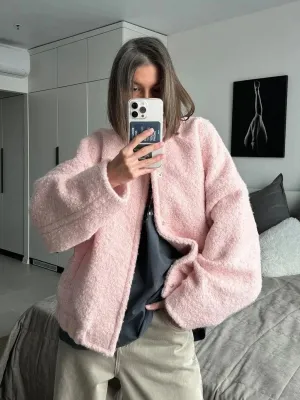 IVY | COMFORTABLE PINK CARDIGAN