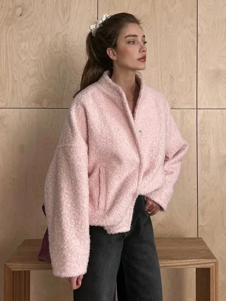 IVY | COMFORTABLE PINK CARDIGAN