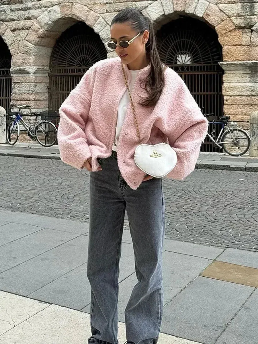IVY | COMFORTABLE PINK CARDIGAN