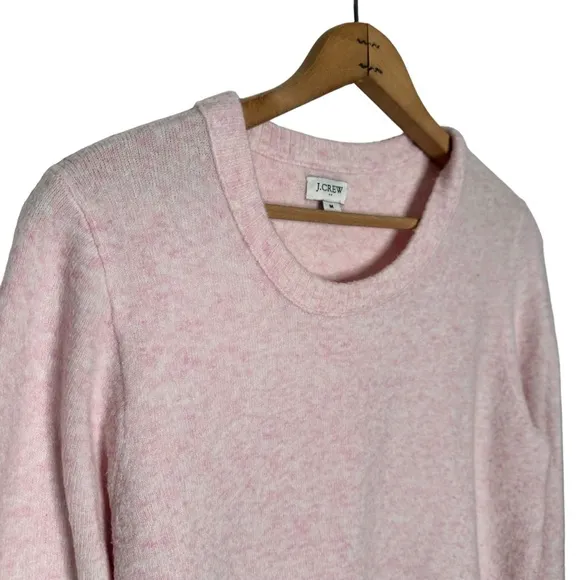 J. Crew Bundle of 2 Purple and Pink Crewneck Sweaters in Extra Soft Yarn Size M