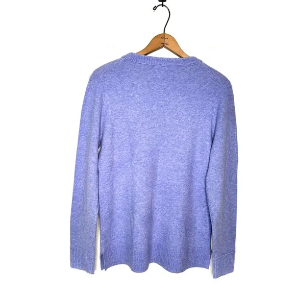 J. Crew Bundle of 2 Purple and Pink Crewneck Sweaters in Extra Soft Yarn Size M