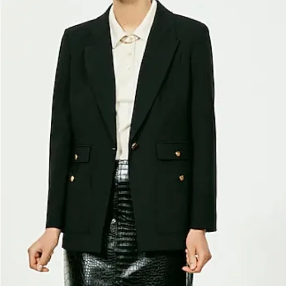 J. Crew Women’s Vivienne Blazer In Italian Four Season Wool Blend Size 12