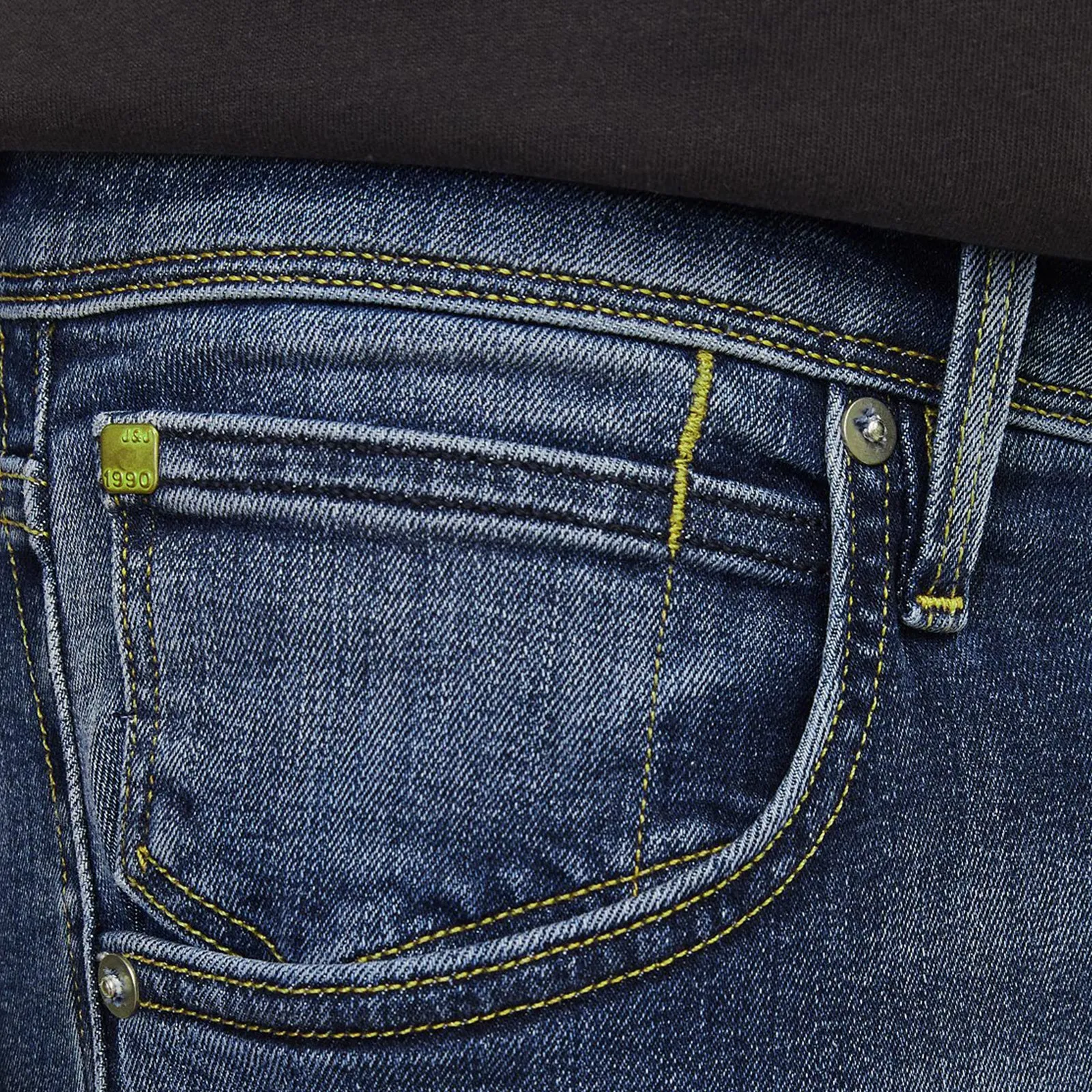 Jack & Jones Mens Glenn Fox 50Sps Cb 036 Slim Fit Jeans