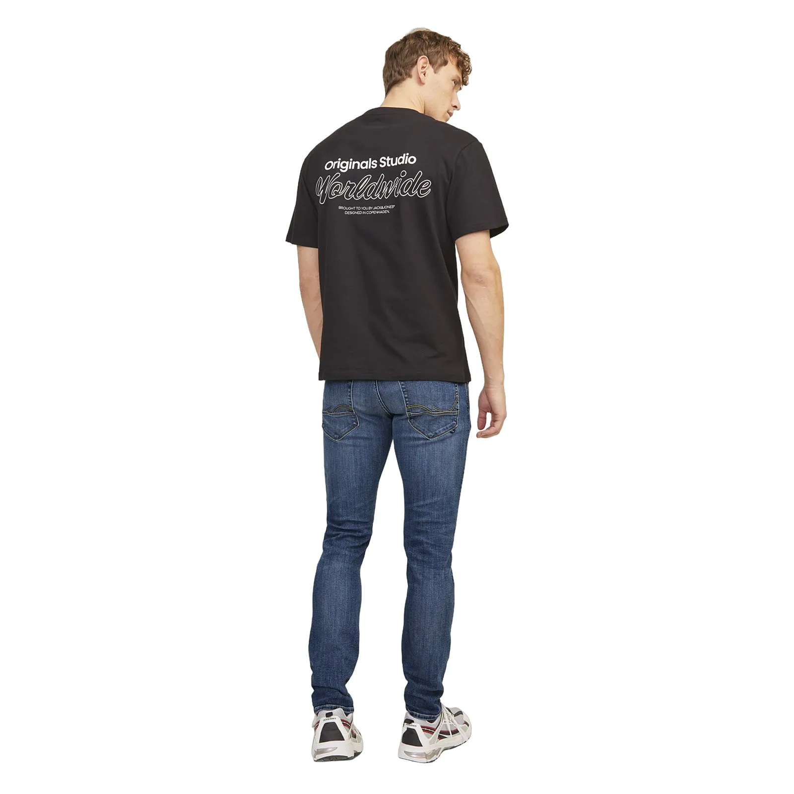 Jack & Jones Mens Glenn Fox 50Sps Cb 036 Slim Fit Jeans
