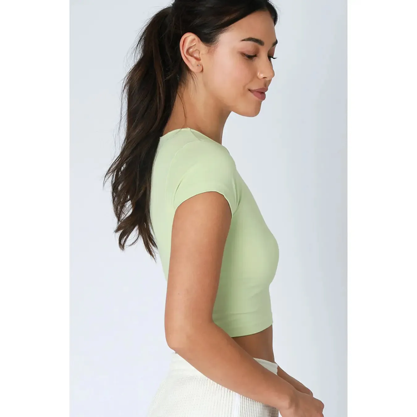 Jersey Crop Tee