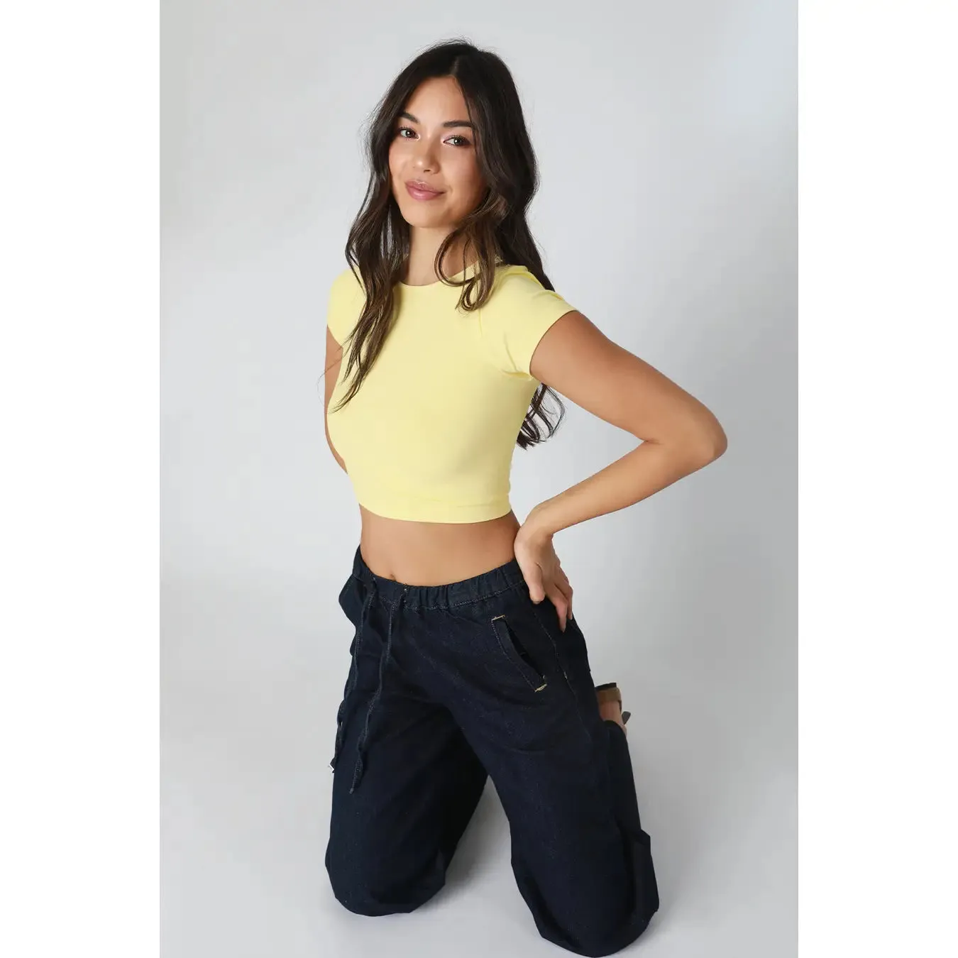 Jersey Crop Tee