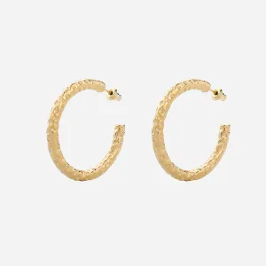 Jessie Textured Hoops
