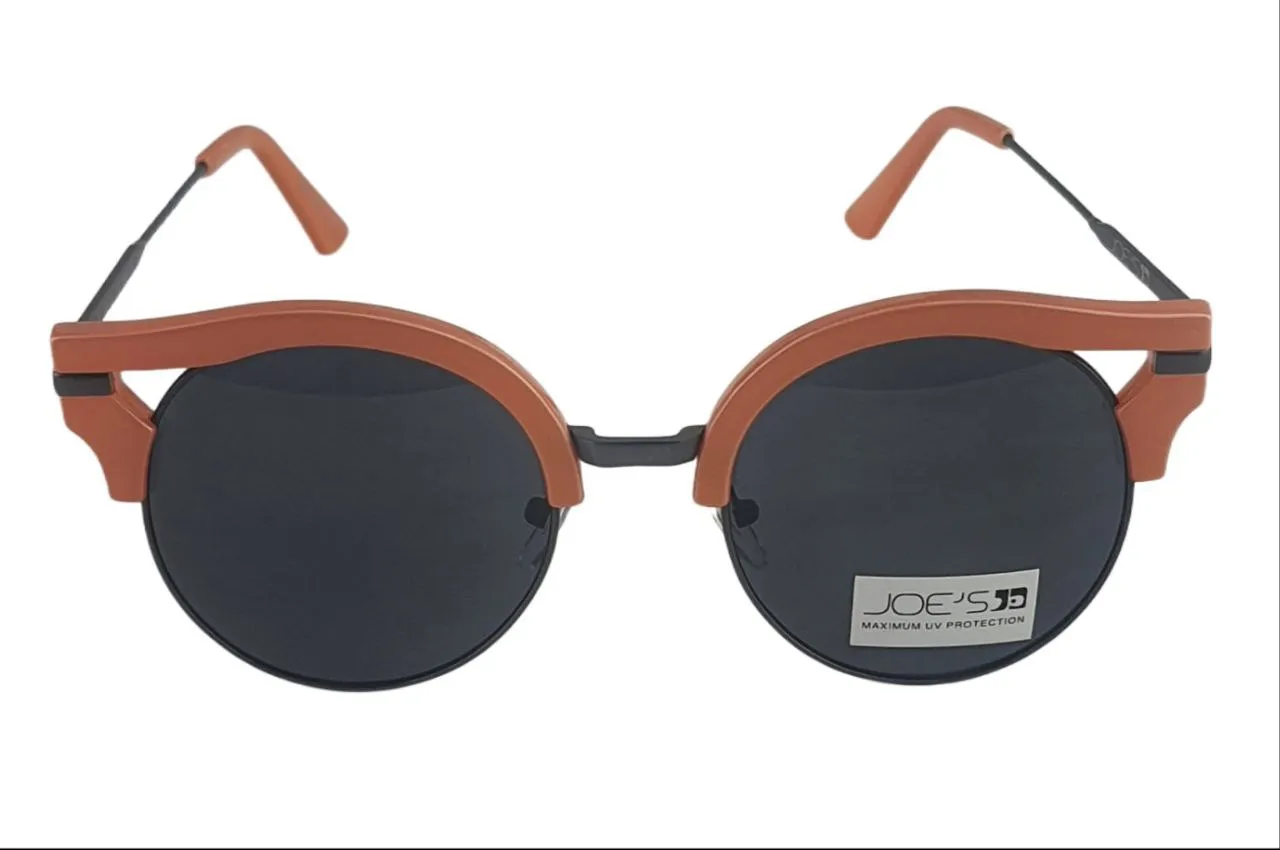 JOE'S JEANS Women's Satin Blush Round Shape Sunglasses #JJ6035 One Size New