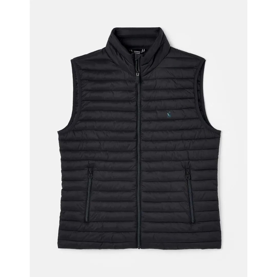 Joules Snug Padded Gilet - Black