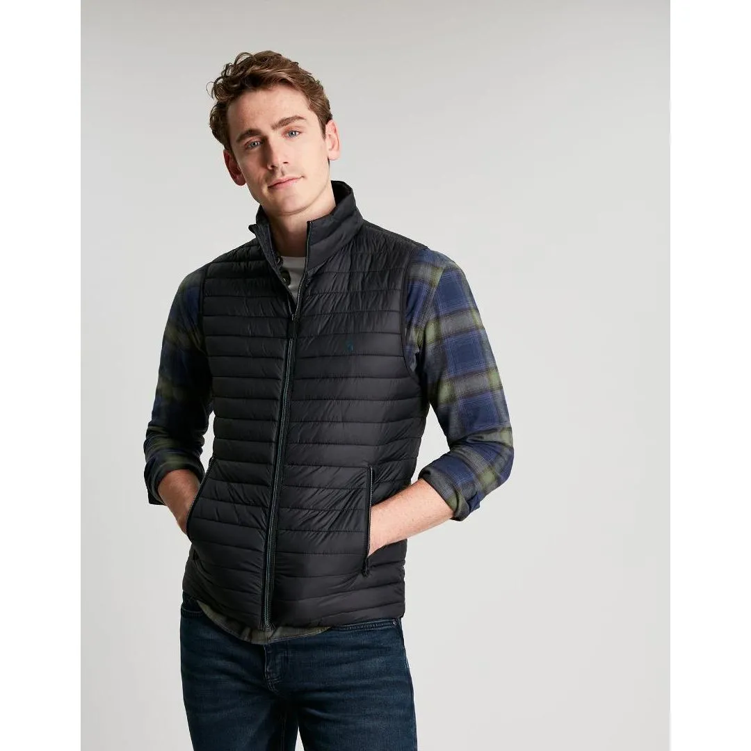 Joules Snug Padded Gilet - Black