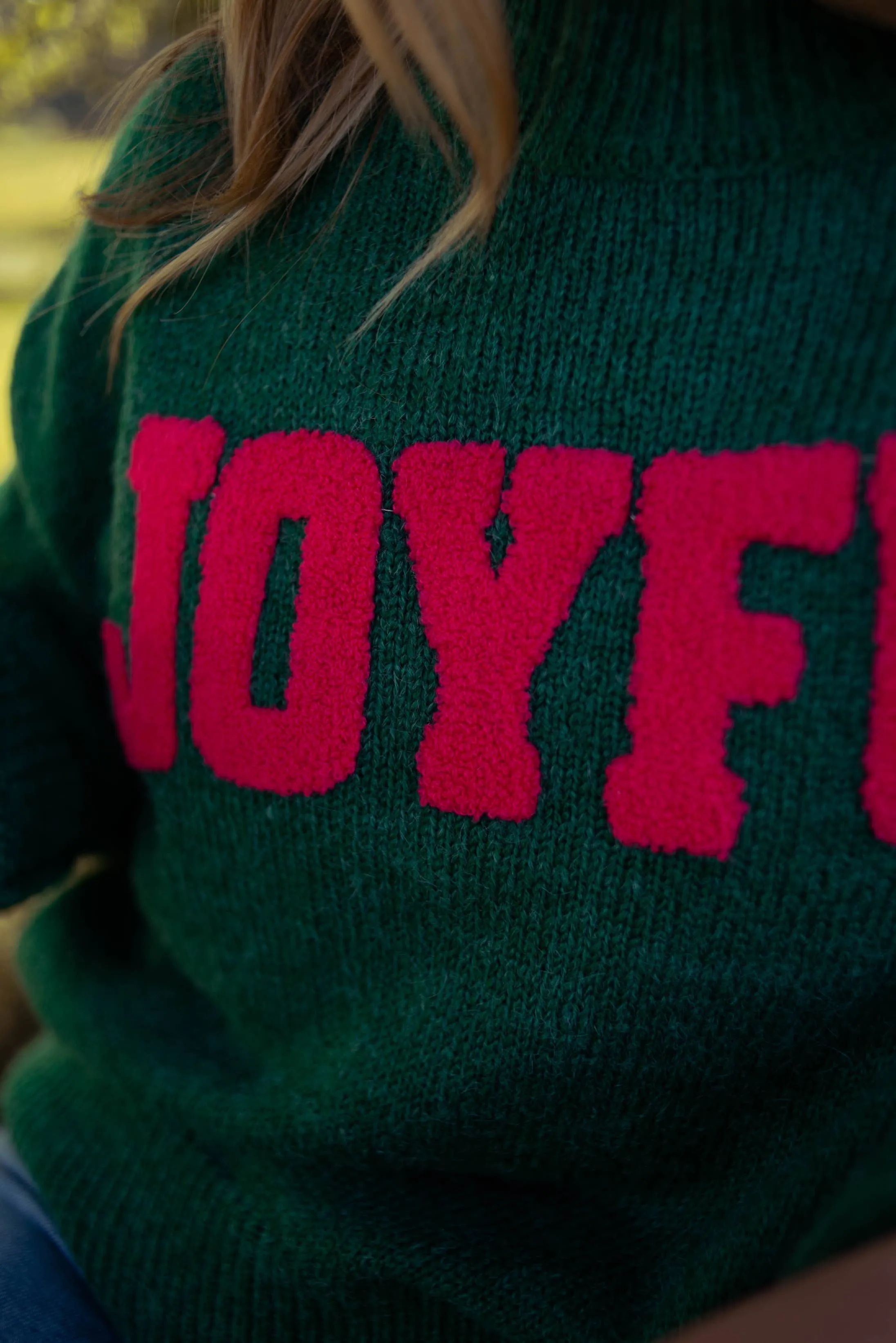 Joyful Turtleneck Sweater / XL
