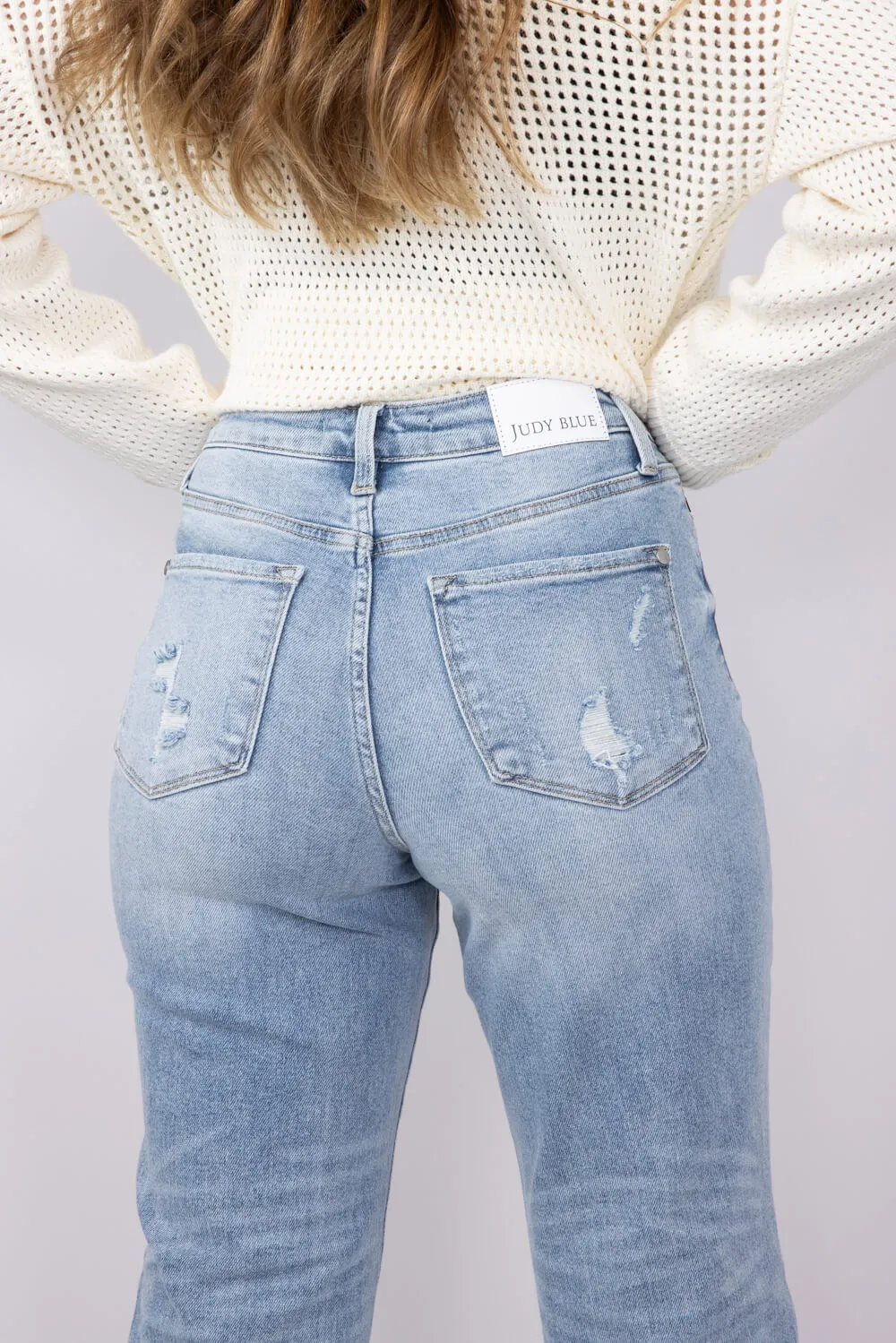 Judy Blue Mid-Rise Dad Jeans for Women | 88926REG