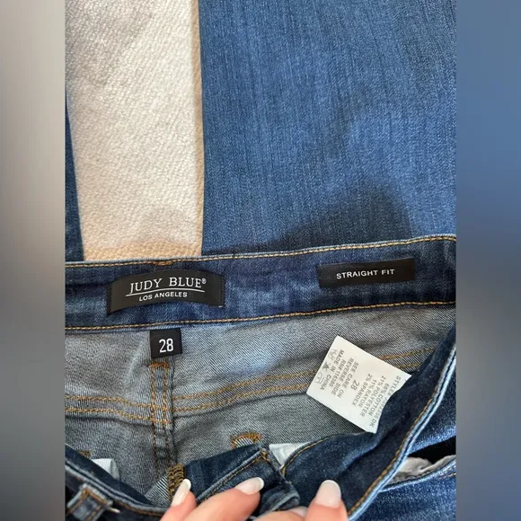 Judy Blue Women’s Straight Fit Jeans (JB82356) (Size 38)