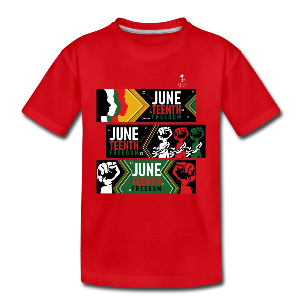 Juneteenth - Freedom Day Kids Premium T-Shirt