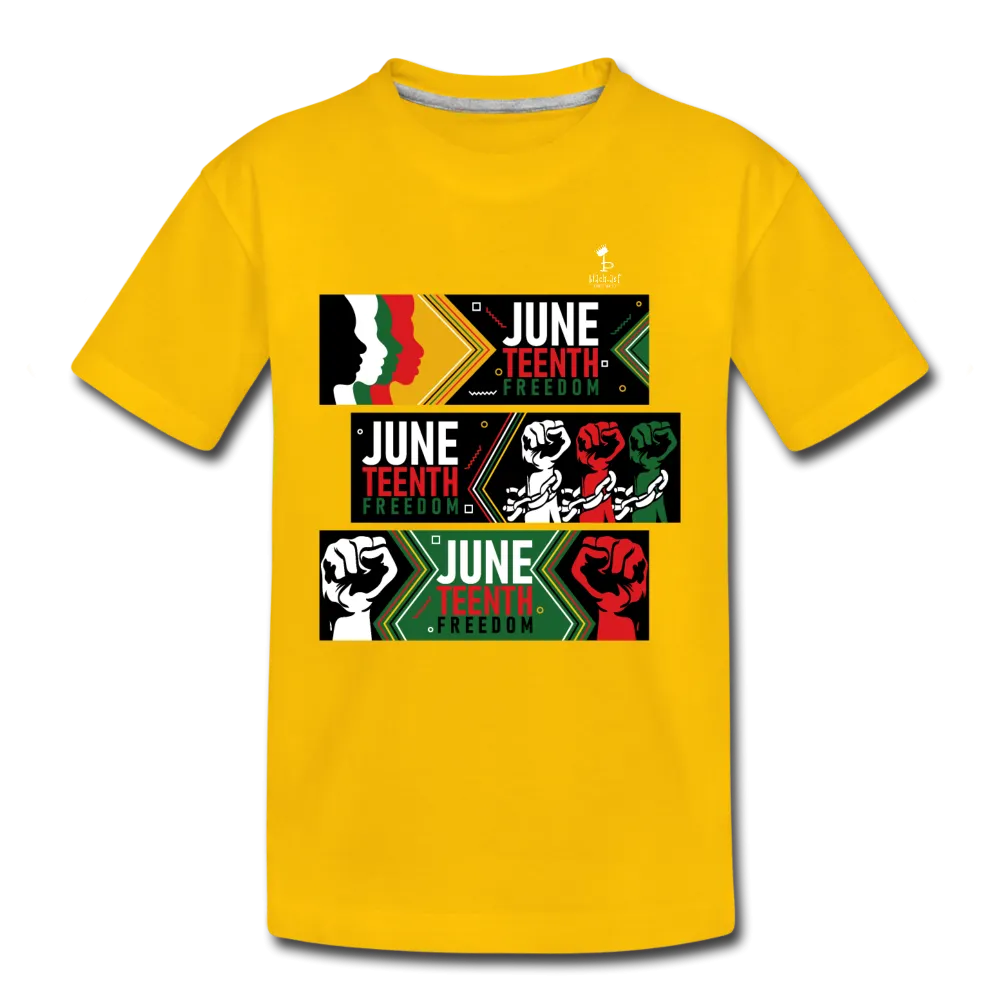 Juneteenth - Freedom Day Kids Premium T-Shirt