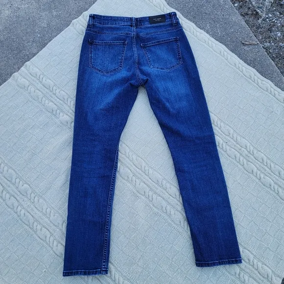 Kate Spade Broome Street Straight Skinny Jeans Medium Dark Wash size 26