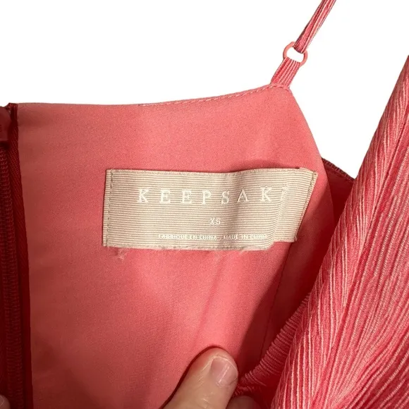 Keepsake the Label Faithful Textured Cowl Neck Slip Dress Size XS