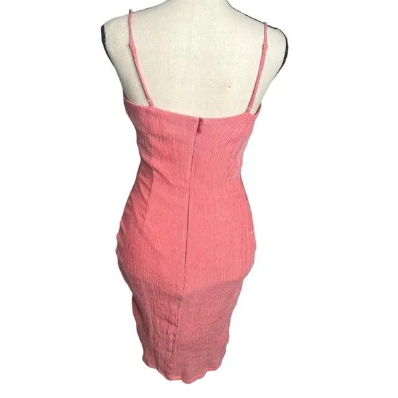 Keepsake the Label Faithful Textured Cowl Neck Slip Dress Size XS
