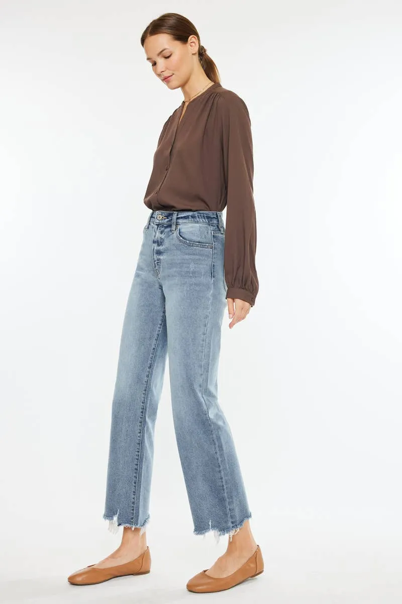 Kendall High Rise Slim Wide Leg