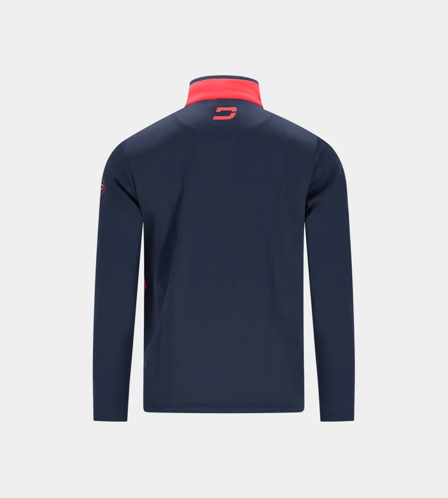KIDS INSULA JACKET - RED/NAVY