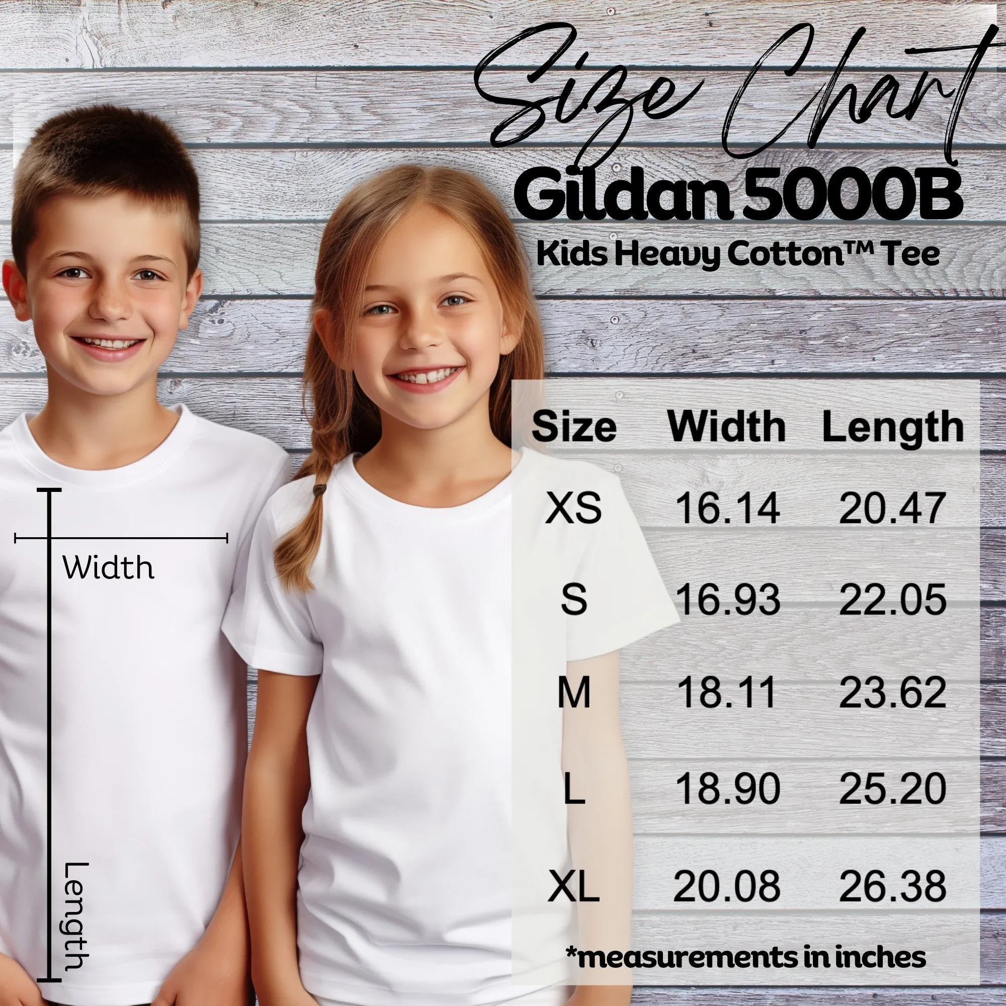 Kids Unisex Heavy Cotton T-Shirts - Soft & Durable Tee