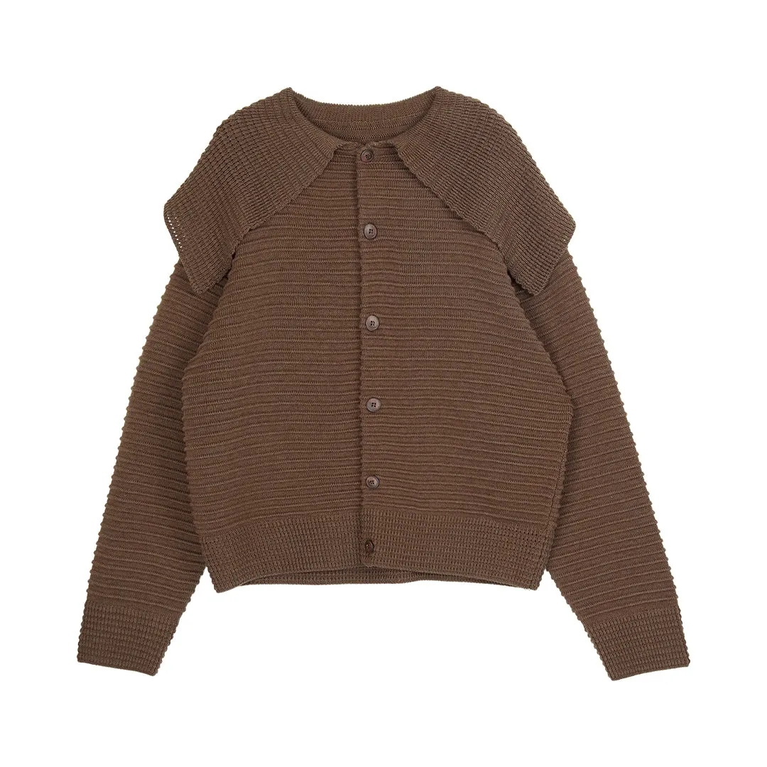 Knitted Stripe Cardigan
