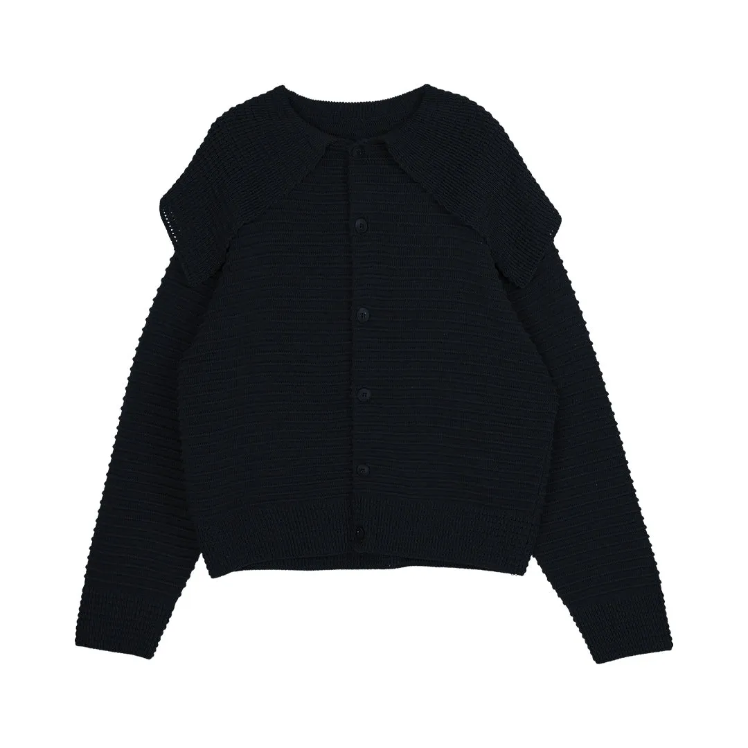 Knitted Stripe Cardigan