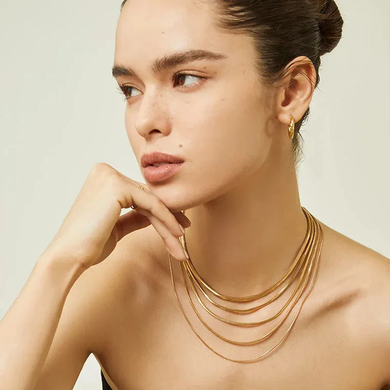 Knot Textured Hoop Earrings