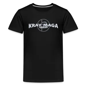 Krav Maga Fighter, Kids' Premium T-Shirt