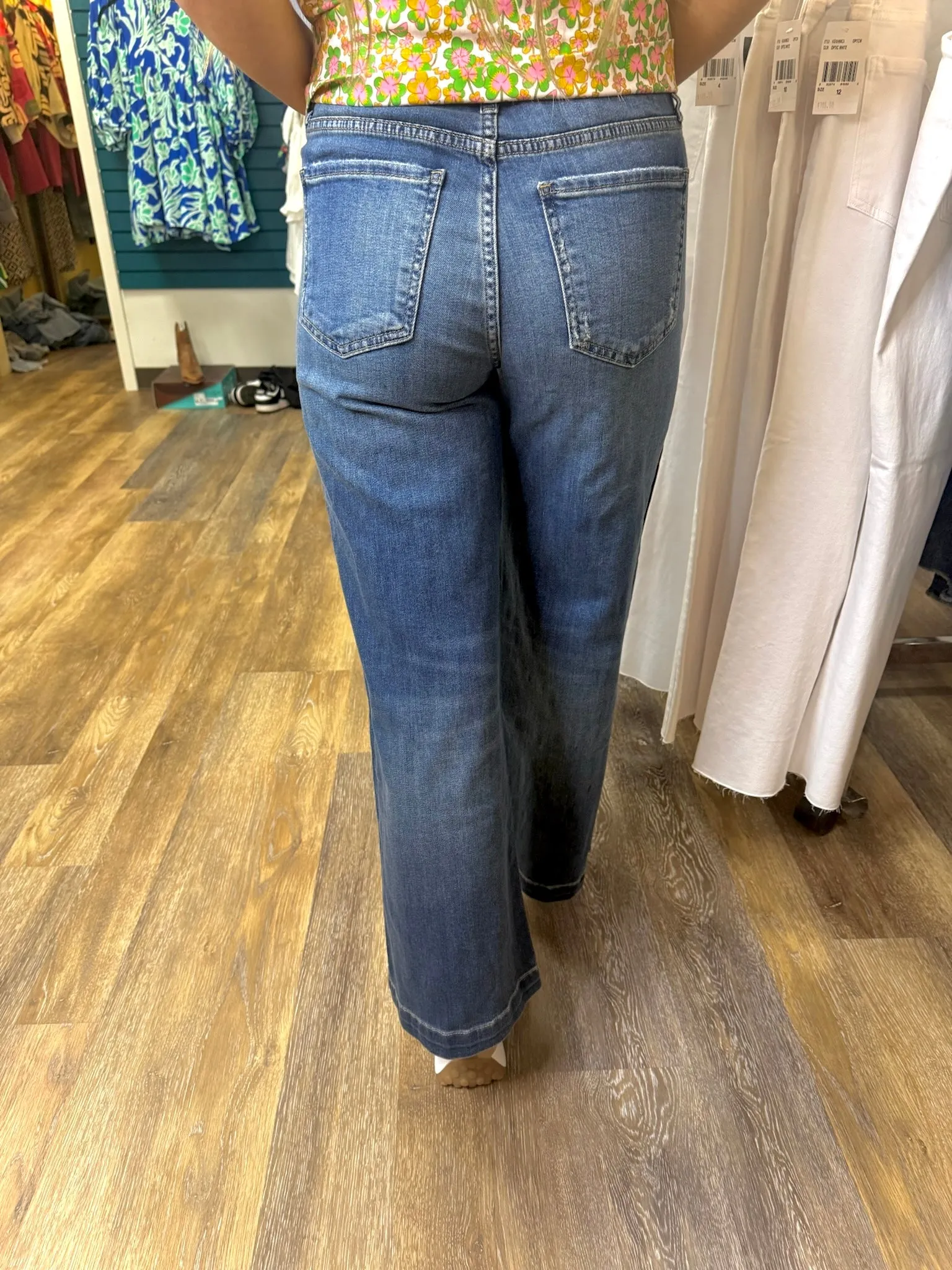 Kut from the Kloth Patch Pocket Denim Jeans