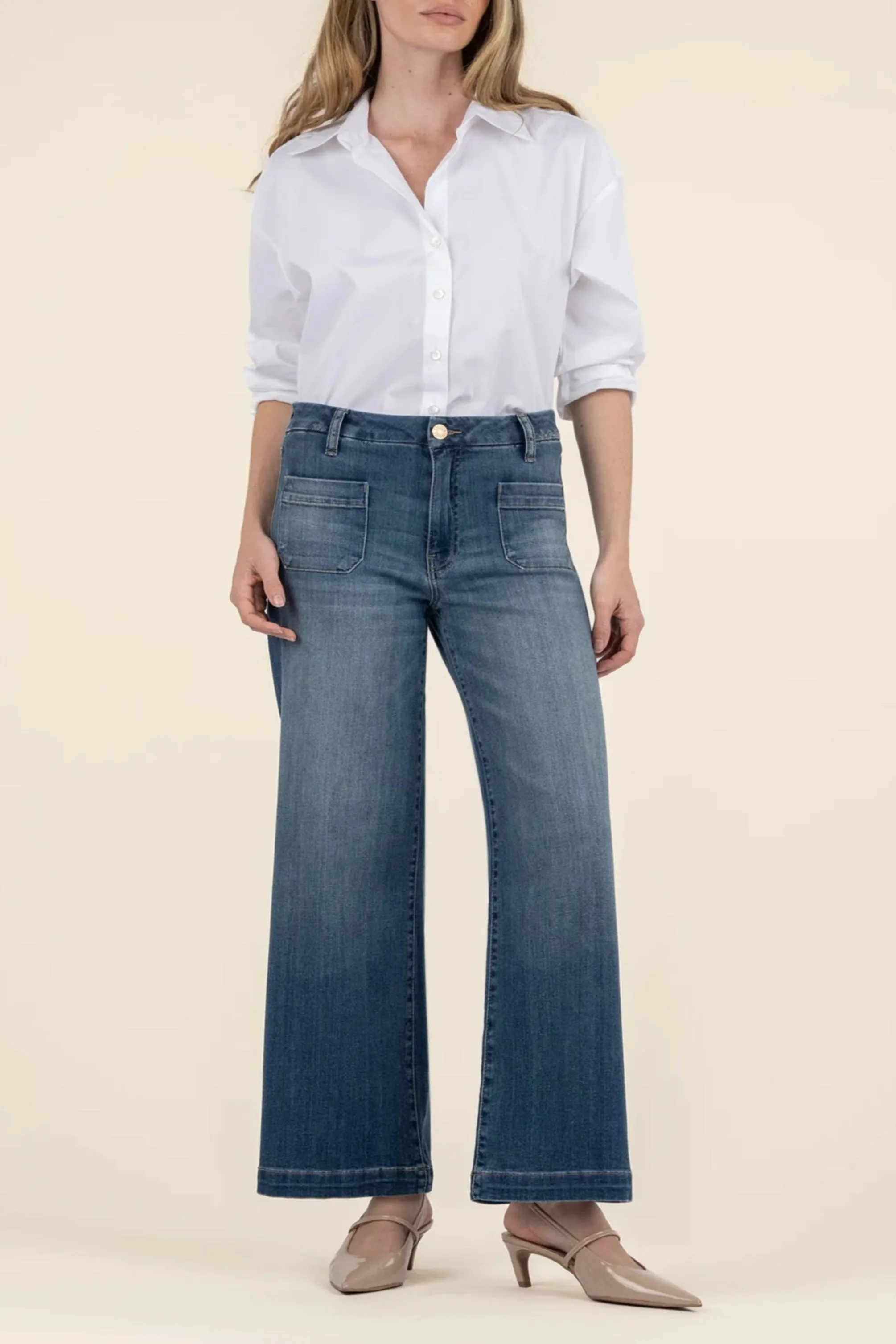 Kut from the Kloth Patch Pocket Denim Jeans