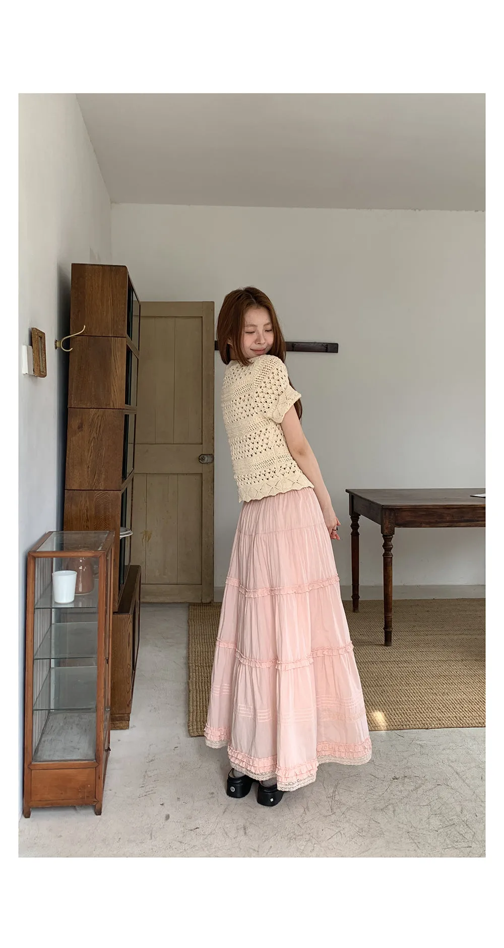 lace vintage  skirt