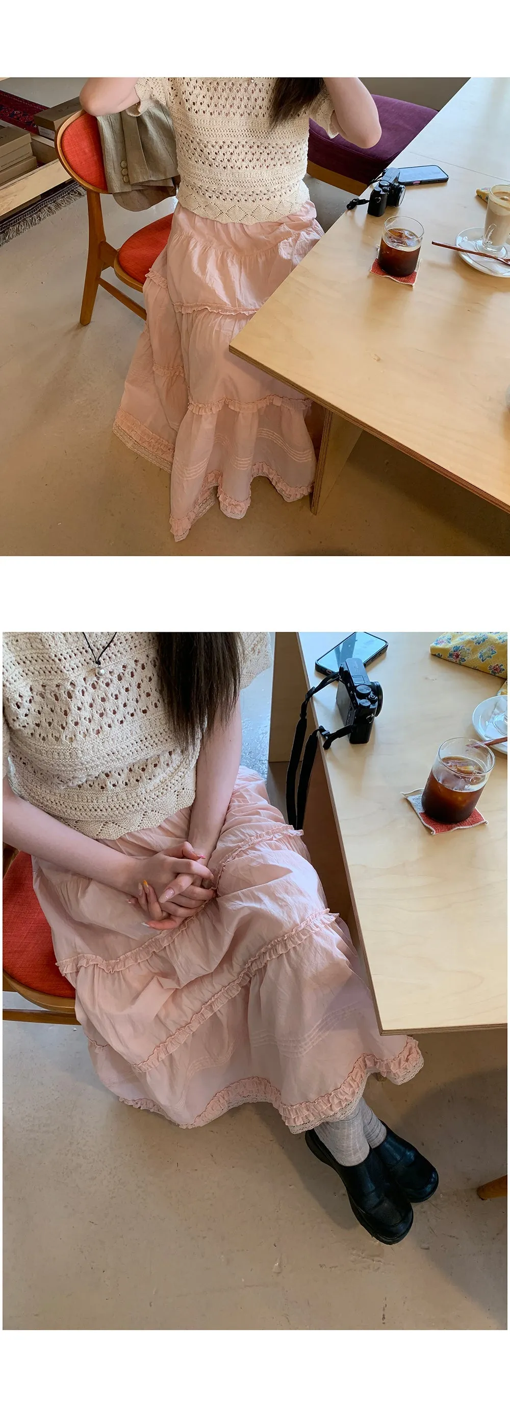 lace vintage  skirt