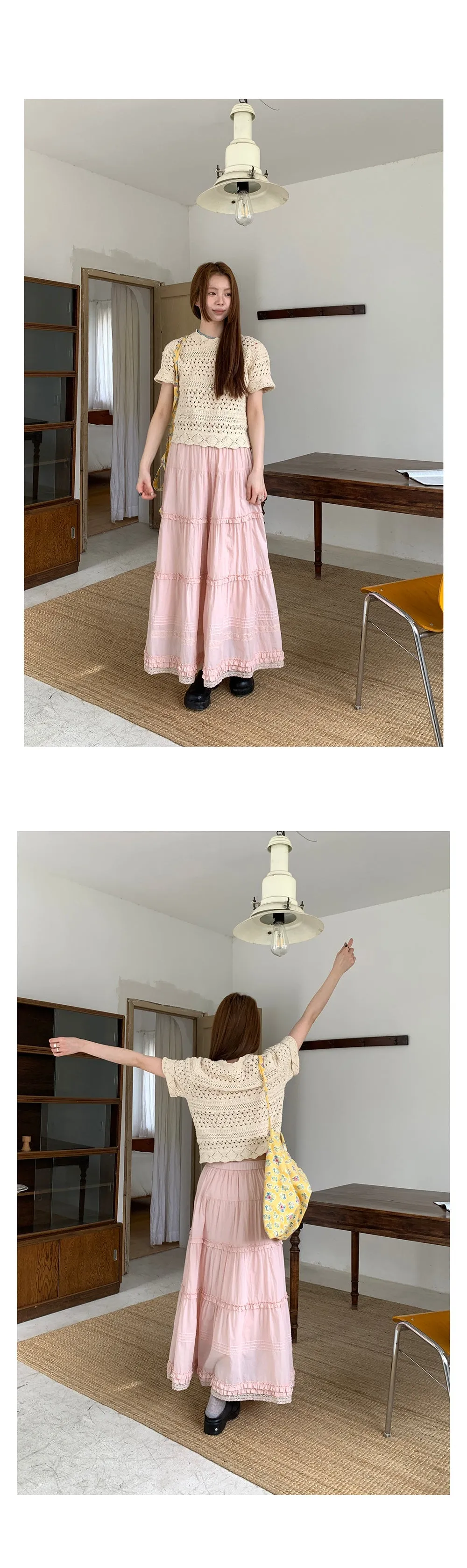 lace vintage  skirt