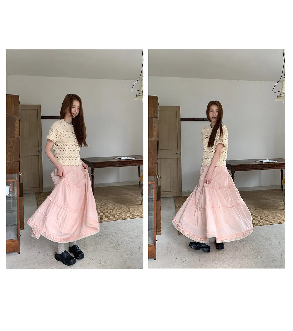 lace vintage  skirt
