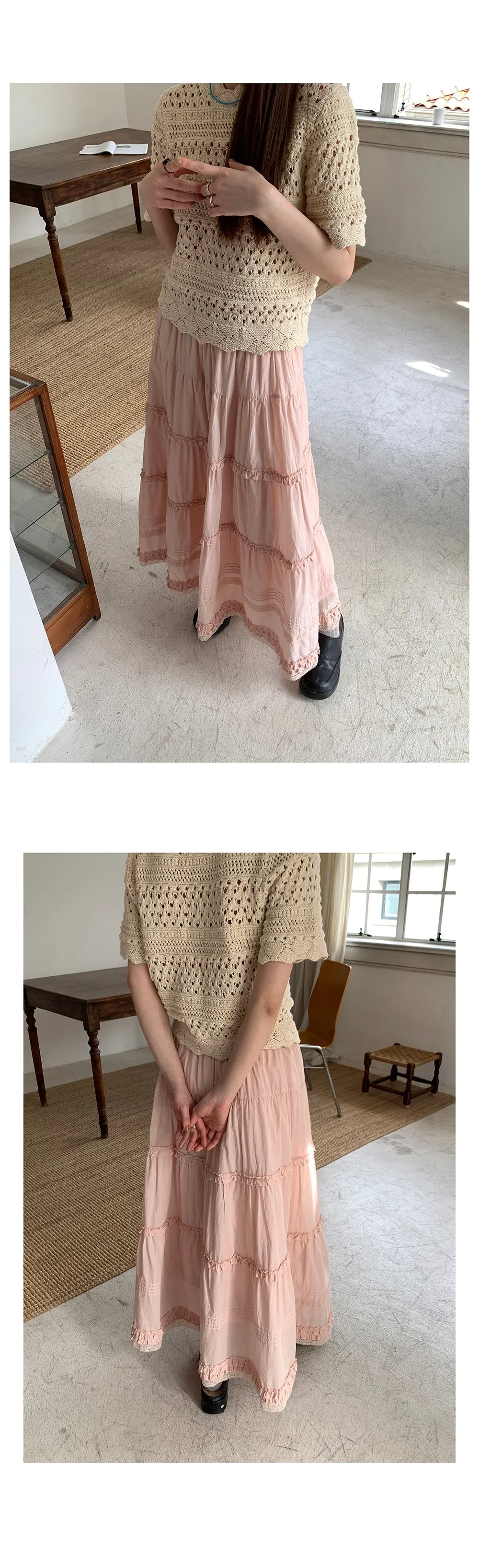 lace vintage  skirt