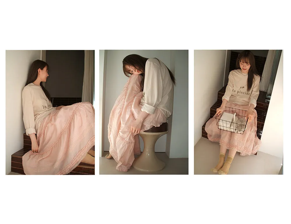 lace vintage  skirt