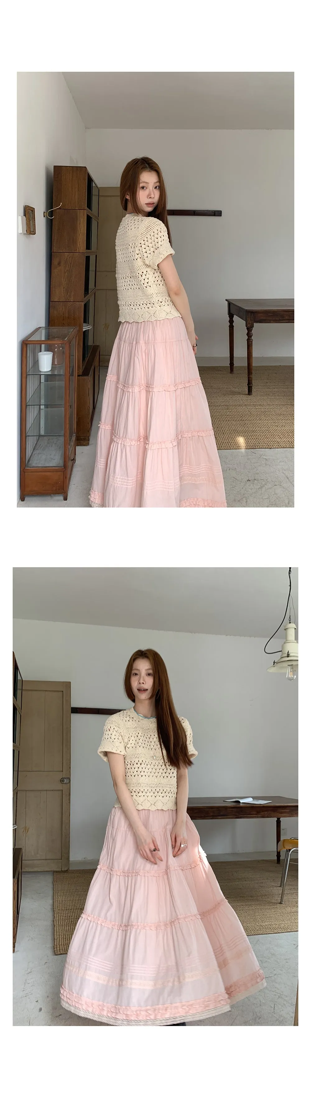 lace vintage  skirt