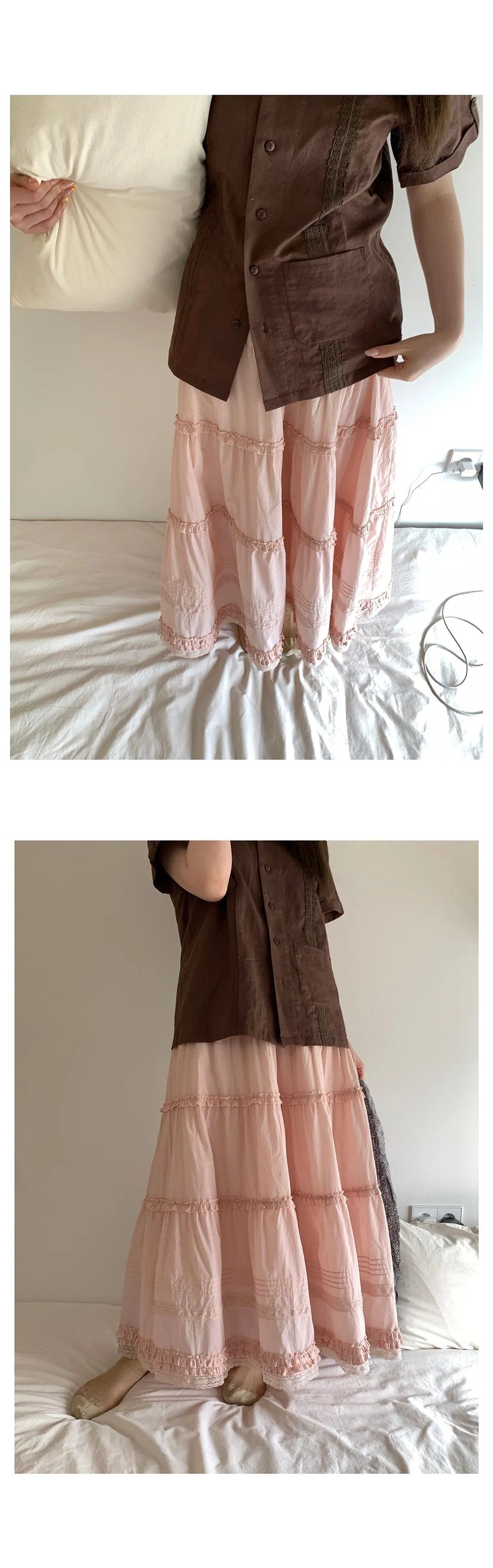 lace vintage  skirt