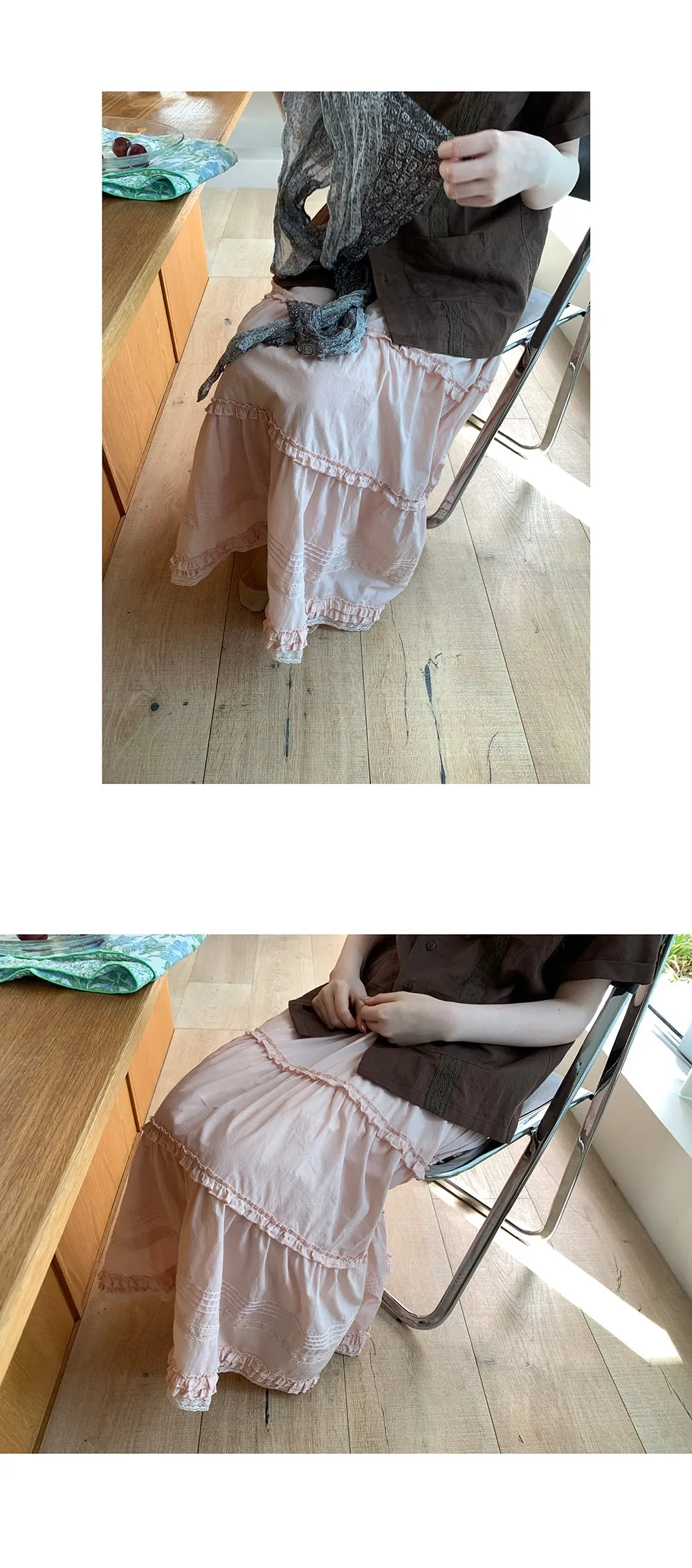 lace vintage  skirt