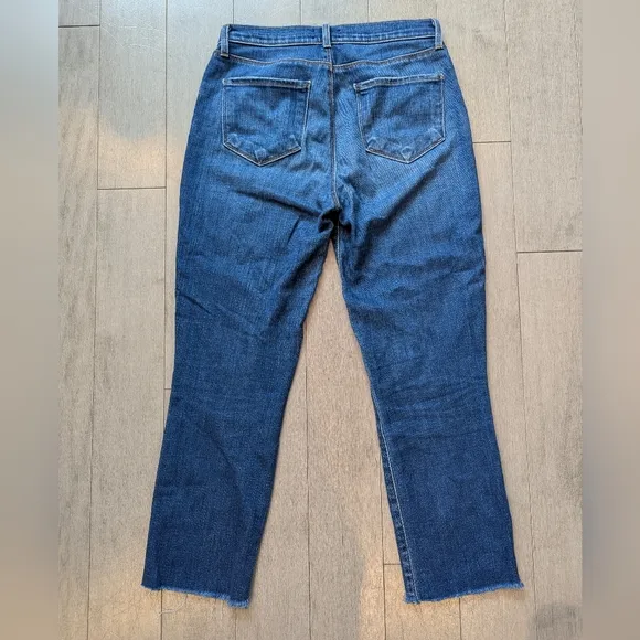 L'agence Sada slim leg cropped jean size 26