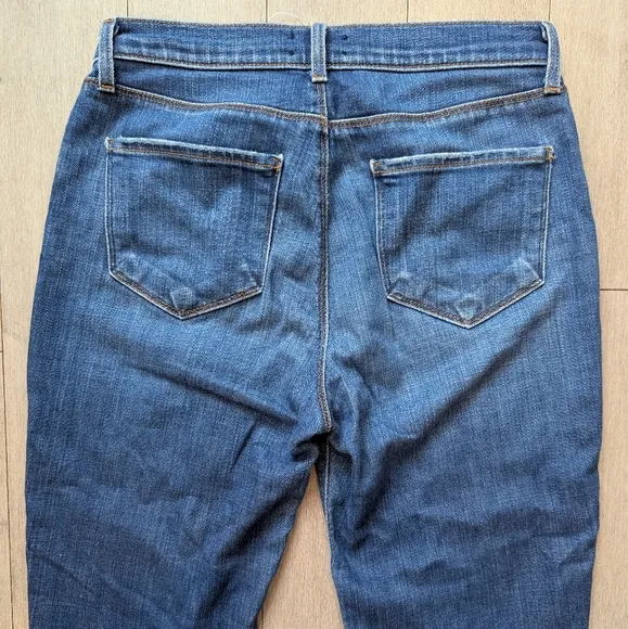 L'agence Sada slim leg cropped jean size 26
