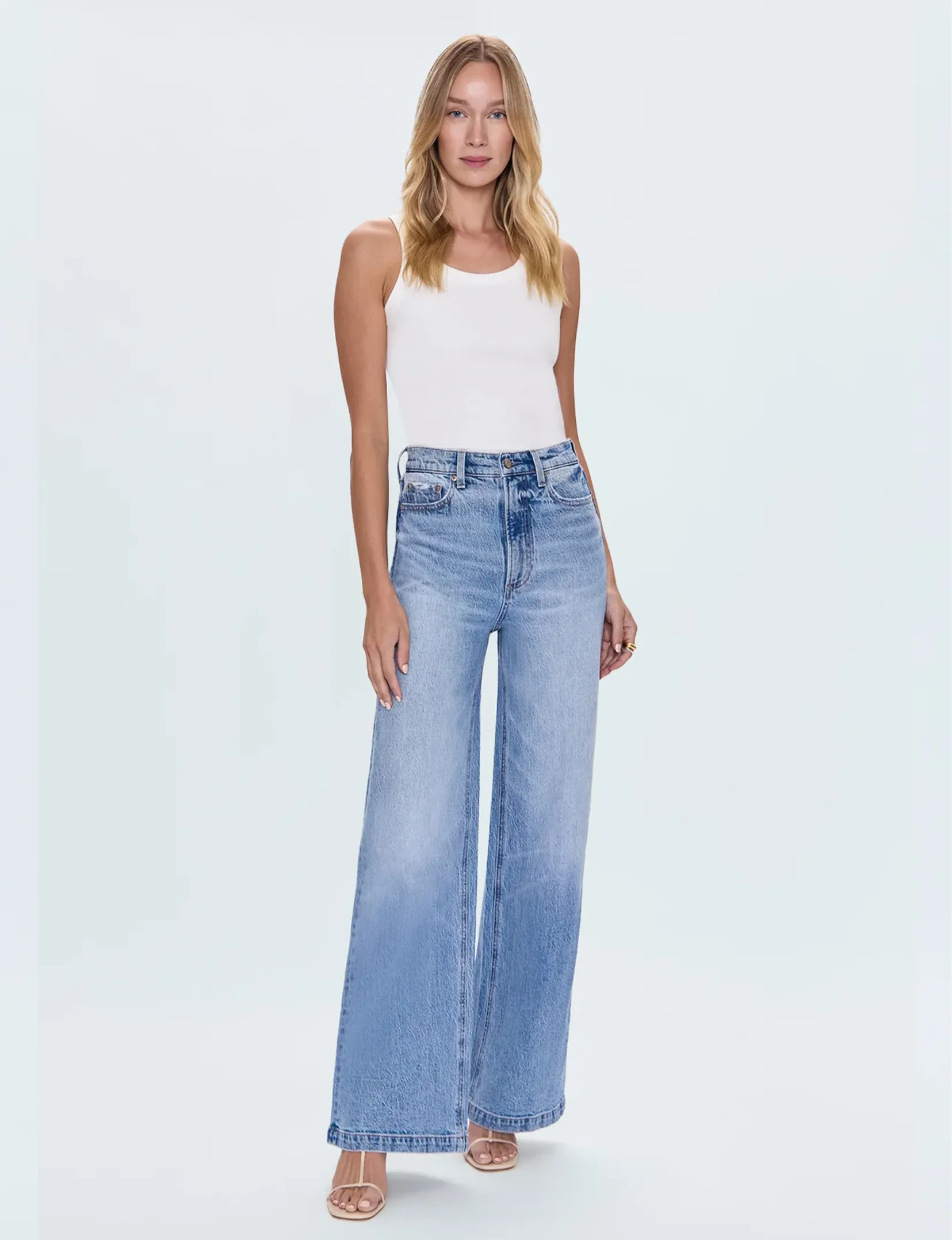 Lana High Rise Ultra Wide Leg, Break