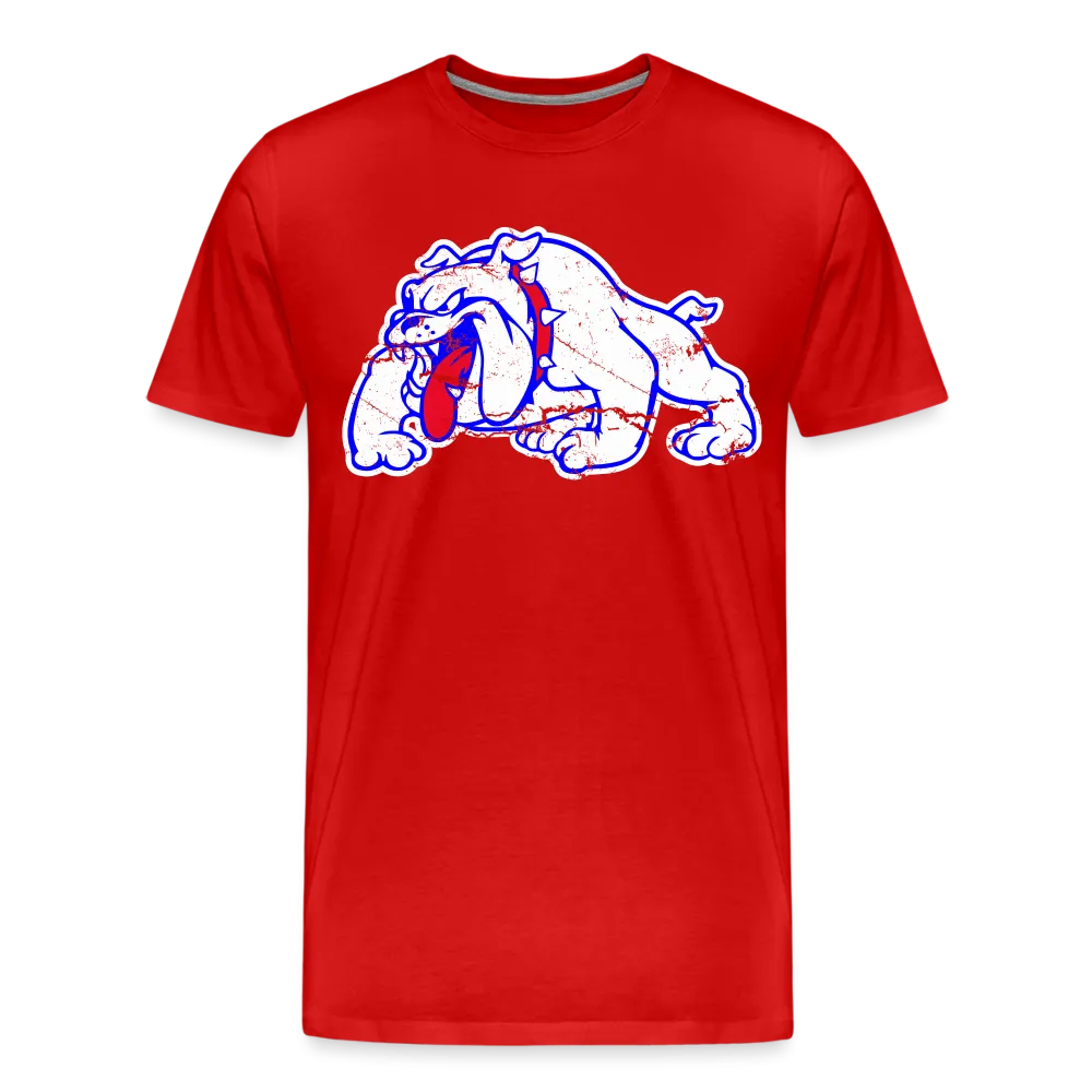 Las Cruces High School Distressed Bulldawg T-Shirt