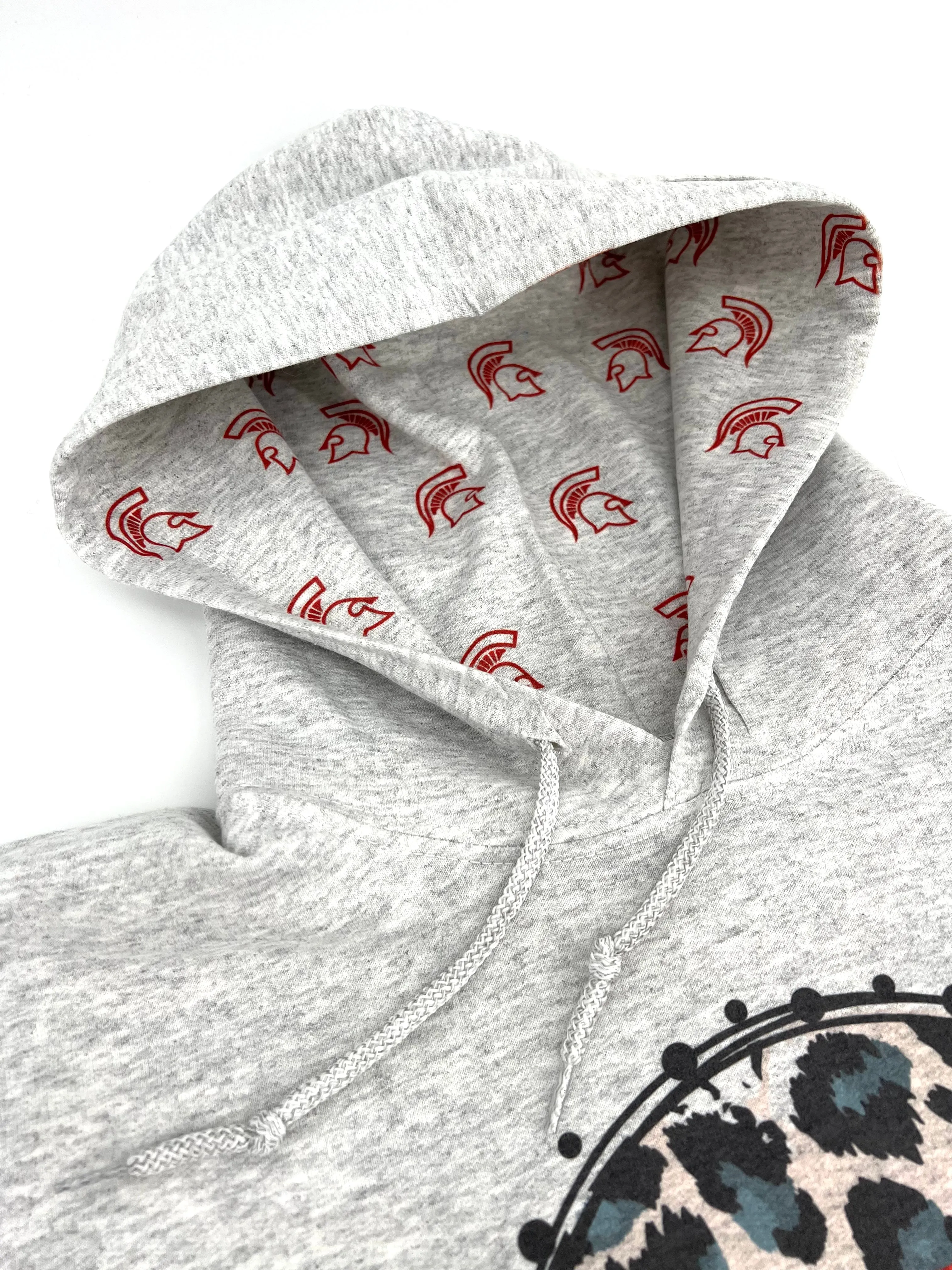 Leopard print Spartan Hoodie