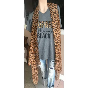 LEOPARD VEST