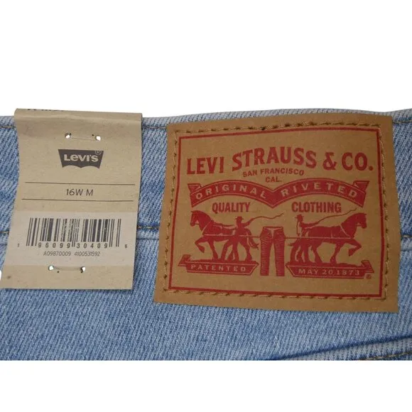 Levis Women's High-Wasted Mom Jeans 16W M